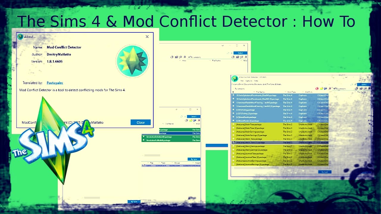 mod conflict detector sims 4